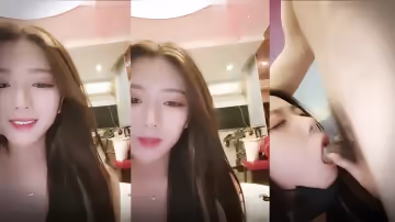 【清純女神】最近的姬女神簡直是勞模啊，空降來到土豪的地盤做愛，大雞吧深喉，讓女神差點嘔吐。