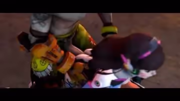 Junkrat Fucks D.Va