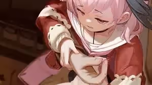 嬌小的女孩讓人憐惜