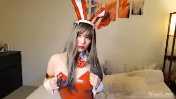小兔子不小心讓他射太快了1
