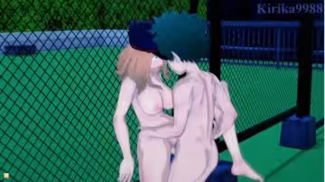 【3D】內海佳美和伊豆在屋頂上做愛mp4