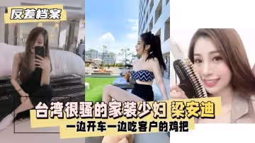 反差婊檔案台灣很騷的家裝少婦梁安迪口爆內射一邊開車一邊吃客戶的幾把