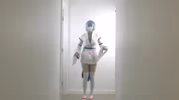 HongKongDoll 玩偶姐姐 - 雷姆裸體宅舞初體驗 肥宅少女失敗連連