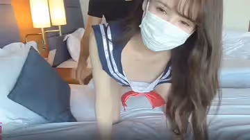 【清純女神】水手制服長腿女神激情啪啪被內射