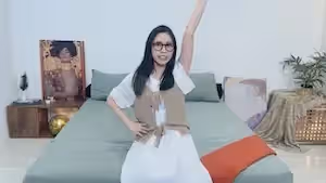 ED Mosaic眼鏡萌妹再次嘗試三個男人