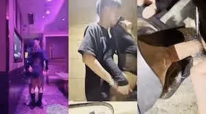 超SEX ·· Ts童醬 ·· 成都約啪在校大學生KTV淫亂趴，廁所操（全程不知道），小哥哥艹得好起勁，把朋友留在了外面！