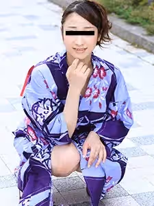 遛狗時遇見愛狗的穿浴衣美女！佐佐木憐