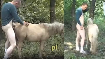 【戶外干小馬】小馬乖乖被乾沒有任何不適。