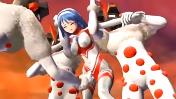美少女奧特曼被怪物調教01