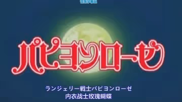 經典動漫玫瑰內衣戰士