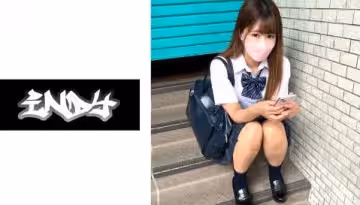 534POK-041 【個人撮影】ギャル風の制服女子とP活_下品な音を響かせてセルフイラマするドMビッチ