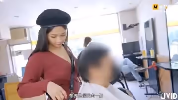 JVID《肉食系美少女淫蕩理髮店開業》