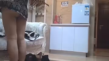 國產使用男士情趣內褲草小姐姐