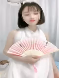 新下海古典美仙女_【迷你小公主】_清風玉扇,優雅漏奶扒逼