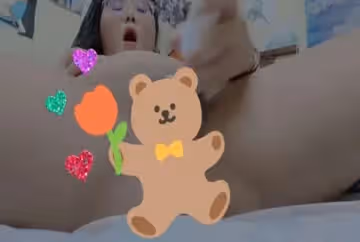 自慰不小心露臉了