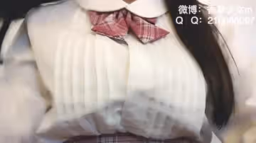 香草少女2020學生裝JK白過膝襪私人影院乳夾（香草少女m）雙馬尾