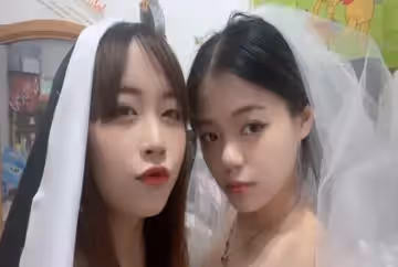 萬聖夜?女女互玩身體第1集