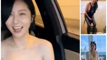 韓國美女主播車上酒店飯店露出視頻集錦