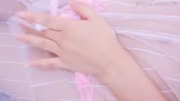 鏡顏歡白絲透明裙透視裝