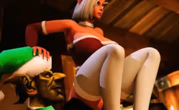 【3D】巨乳蒂利亞慘遭異種奸