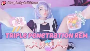 【角色扮演】REM fucks two holes
