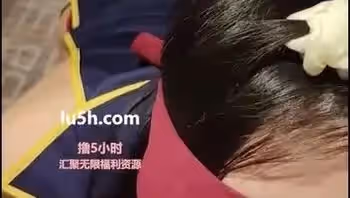 微博網紅蛇信子姐姐（兔牙姐姐）資源，紅色眼罩口福利