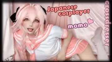 【角色扮演】角色扮演變裝者與日本著名動漫角色扮演手淫。請看