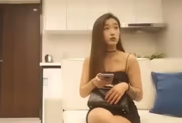 黑色緊身包臀裙高素質外圍美女說話有點橫,只做服務不說其它話