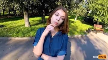 My first Casting and my Easiest Money - Public Agent POV