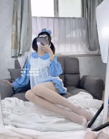 茶狸子-藍色甜心