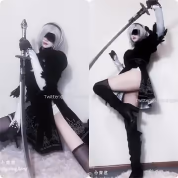 小青茗-cos紀元2B小姐