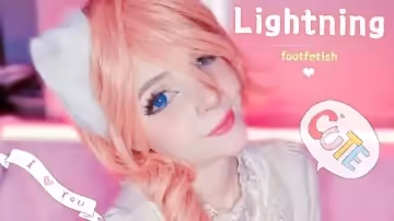 【角色扮演】《最終幻想十三》可愛角色扮演閃電腳戀物癖