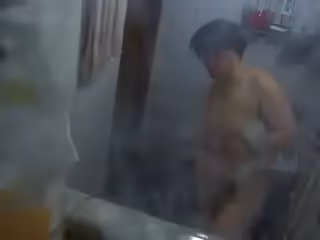 兩夫妻一起洗澡)