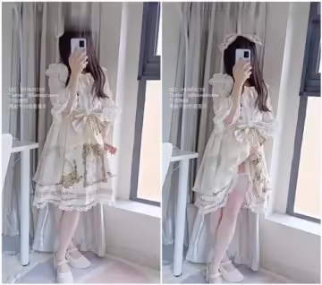 白桃少女 – 白絲洛麗塔[1V 54P]