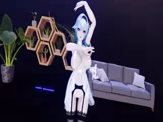 透明黑絲優拉大兔兔布料EEVEE 第97期
