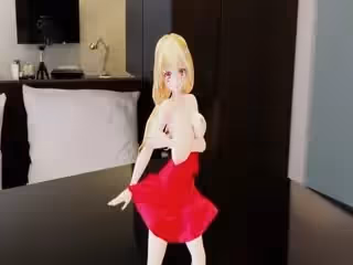 紅裙子兔兔萌新布料EEVEE