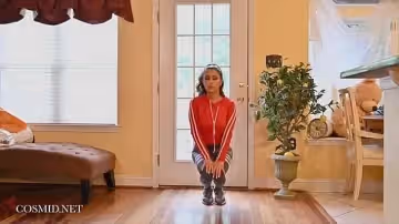 cosmid serena banks in her tights