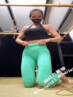 ✿極品反差女神✿ 勁爆身材健身達人反差婊▌赫拉▌雙人裸體健身引體向上 深蹲荷爾蒙爆炸 此等尤物這麼反差(37)