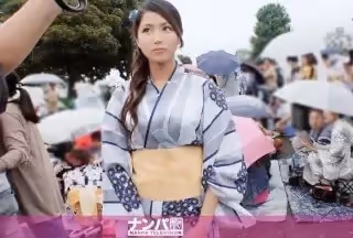 200GANA-2134 花火大會ナンパ 08 花火大會帰りの浴衣お姊様2人組をGET！先輩が一緒だからと安心しきった後輩ちゃ