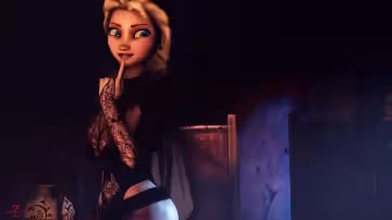 [夜桜字幕組][201006][Dezmal]The queen's secret Elsa Frozen[BIG5]