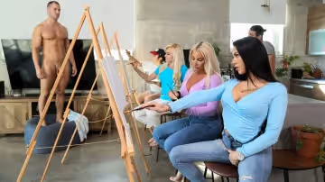 Sip And Paint And Suck Cock