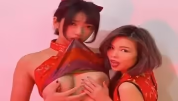 JVID二位旗袍制服女神上演情慾女同！非常誘惑！的啊