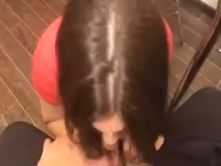 和妹子談好價錢就給我口硬了!