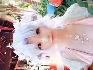 巨乳嬌娘COS制服誘惑的啊