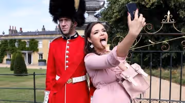 Stroking The Guard's Post