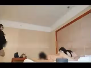 桑拿選秀雙飛，後入雙女爆操內射，擼管佳品