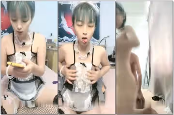 婷婷的逼會咬人短髮萌妹自慰啪啪，情趣裝網襪震動棒抽插足交口交，後入性感大屁股